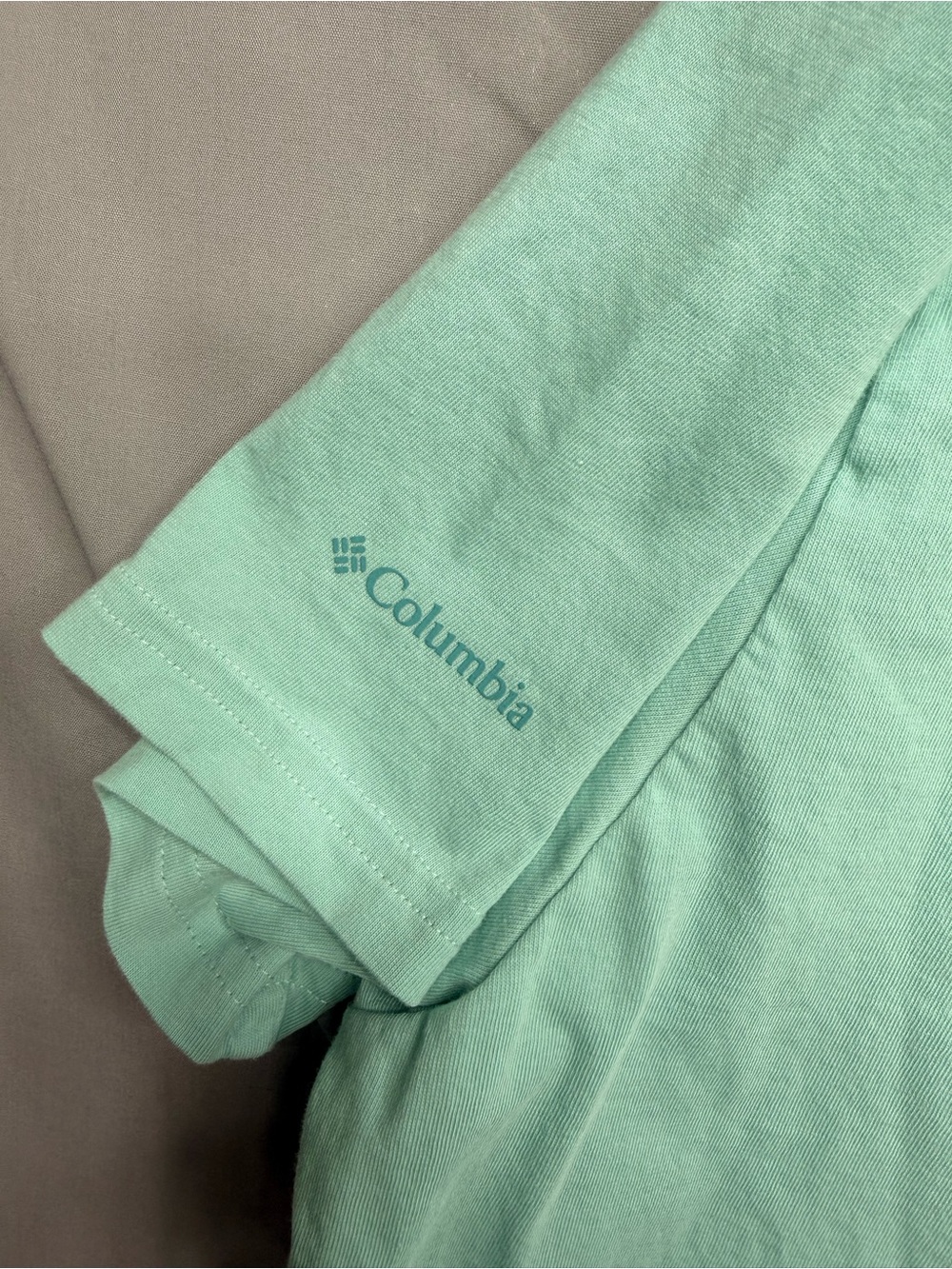 Columbia Kids Mint Green Short Sleeve Pajama Top